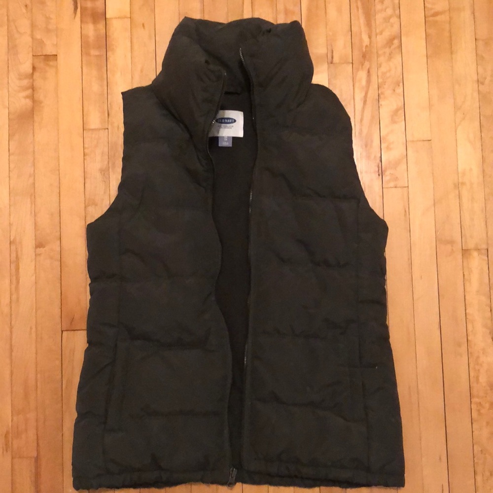 Old navy forest green vest